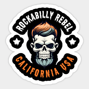 Rockabilly Rebel Sticker